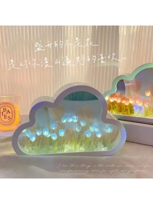 El Yapımı Büyük Boy Bulut Gece Lambası