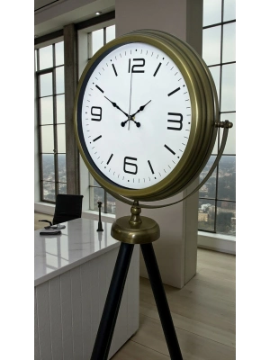 ® Elegant Vintage Tripod Ayaklı Saat