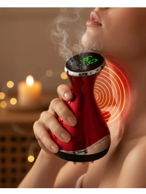 ® Elektrikli Kupa Masaj Aleti Ayarlanabilir Vakum ve Isıtma Fonksiyonlu