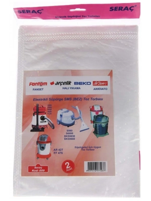 Elektrikli Süpürge Toz Torbası Fantom 3lü Royaleks-68789