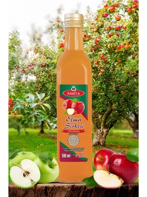 Elma Sirkesi % 100 doğal Katkısız 500 ml