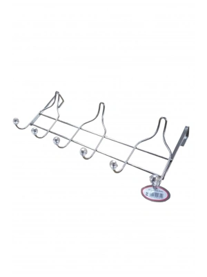 Enfa Amerikan Kapı Arkası Askı 6Lı - Krom Royaleks-KA-06