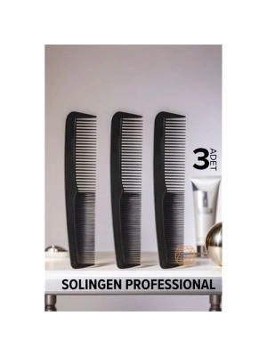 Erkek Cep Tarağı 12 Cm 3 ADET Solingen ProfessionaL