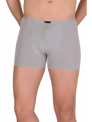 Erkek Modal Boxer Short Gri 4488B
