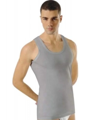 Erkek Ribana Atlet Gri - 1104A