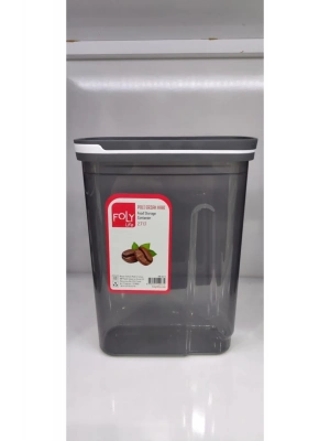 Erzak Saklama Kabı 2.7 Lt Ölçekli Kapağı Kızaklı Yeni Royaleks-BNM-0674