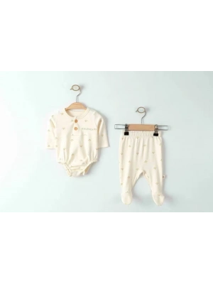 Eslenza Baby Zıbın Takım 0002 Bej