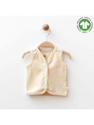 Eslenza Oganik Yelek 2088 Bej