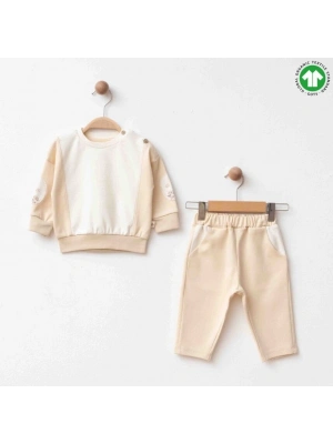 Eslenza Organik İkili Takım 2244 Bej