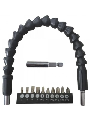 Esnek Şaftlı Tornavida Ucu Seti