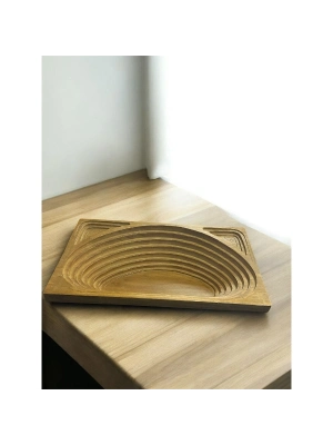 Evcil Hayvan Dikdörtgen Ahşap Yatak