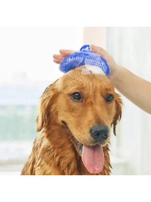 Evcil Hayvan Silikon Tüy Toplama Yıkama Fırçası