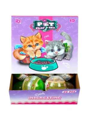 ® EVCİL HAYVAN TOP İÇİNDE YAVRU KEDİ-MGA