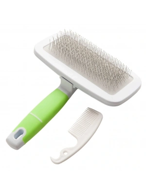 Evcil Hayvanlar İçin Telli Fırça  Ve Tarak Seti