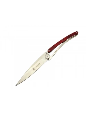 Ext 2990d Deejo Kırmızı Kamp Çakı 22,5cm- Manuel, Kemerlikli, Ultra Hafif
