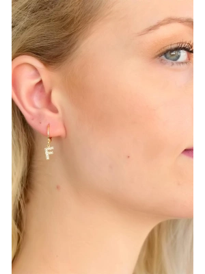 ® F Harf Bayan Küpe