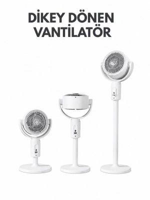 F1 DİKEY DÖNEBİLEN VANTİLATÖR