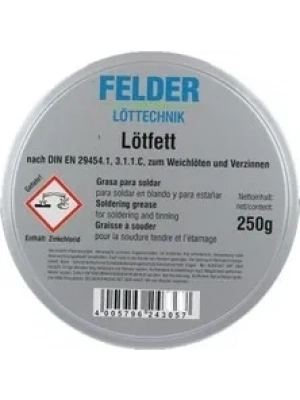 Felder Lötfett Lehim Pastası 250 Gr