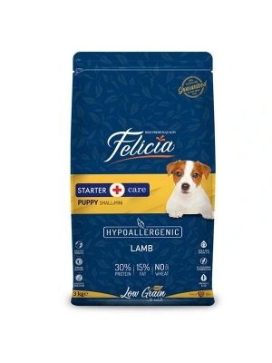 Felicia Hipoalerjenik Kuzu Etli Küçük Irk Yavru Köpek Maması 3 Kg