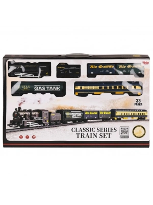 FF-1601C Işıklı ve Sesli 33 Parça Clic Tren - Vardem Oyuncak