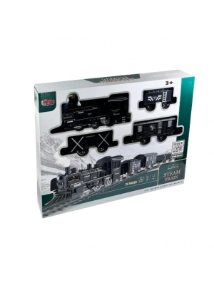 ® FF-1603C-4C IŞIKLI VE SESLİ BUHARLI TREN SETİ -VRD