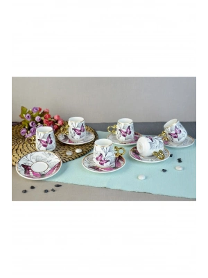 Floral Porselen Kahve Fincanı Royaleks-82454