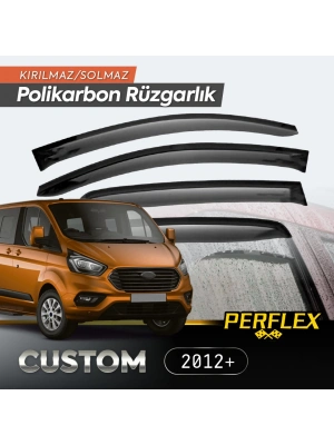 Ford Custom 2012+ Cam Rüzgarlığı V2 Düz