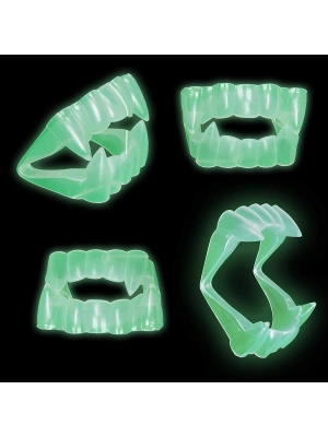 Fosforlu Çift Damak Takma Vampir Dişi