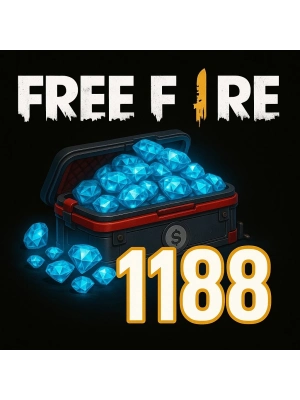 Free Fire 1188 Elmas Global