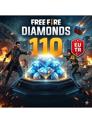 Free Fire 110 Diamonds EU TR