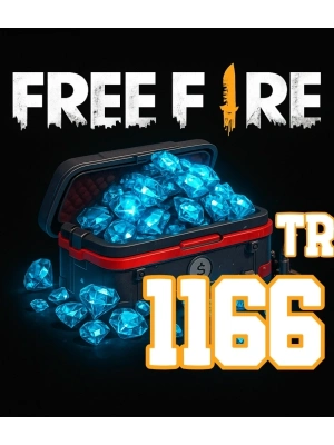 Free Fire 1166 Diamonds EU TR