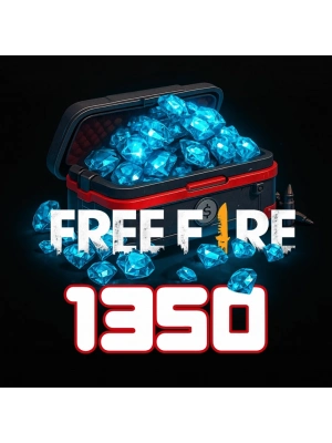 Free Fire 1350 Elmas