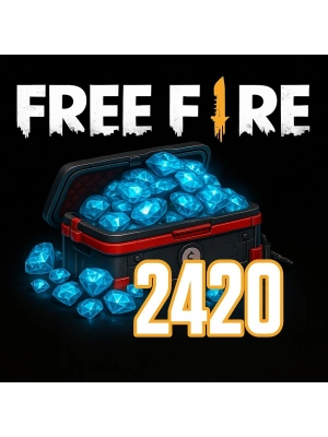 Free Fire 2420 Elmas Global