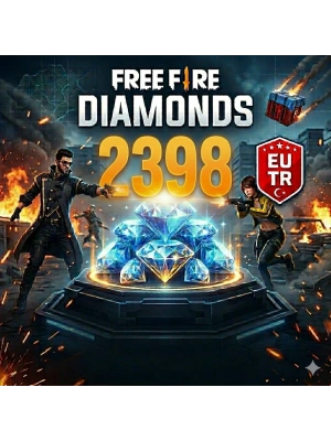 Free Fire 2398 Diamonds EU TR
