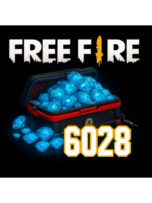 Free Fire 5480 + 548 Bonus Elmas Global