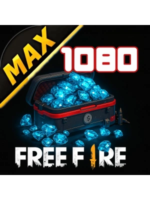Free Fire MAX 1080 Diamonds