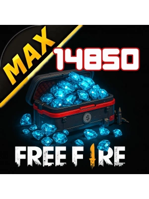 Free Fire MAX 14850 Diamonds
