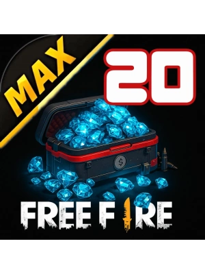 Free Fire MAX 20 Diamonds