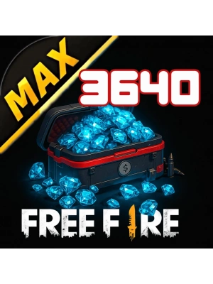 Free Fire MAX 3640 Diamonds