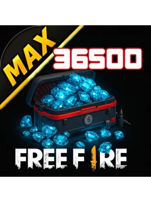 Free Fire MAX 36500 Diamonds