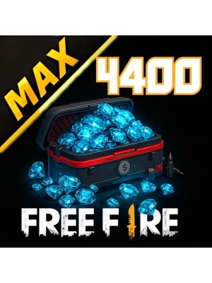Free Fire MAX 4400 Elmas