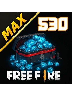 Free Fire MAX 530 Elmas