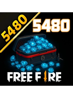 Free Fire MAX 5480 Elmas