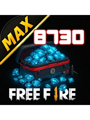 Free Fire MAX 8730 Diamonds