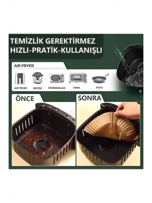 Fritöz Pişirme Kağıdı 50 Adet
