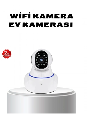 ® Full HD Akıllı IP Kamera – Gece Görüşlü, Hareket Sensörlü, Çift Yönlü Ses ve Online Kayıt Özellikli