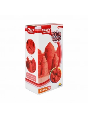 Fun Dough Kinetik Kum 1000 g Kırmızı