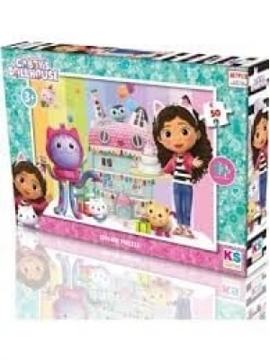 Gabbys Dollhouse  50  Parça Puzzle