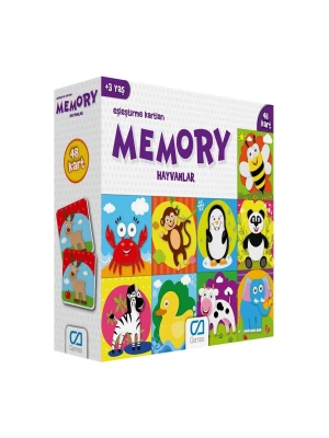 Games Eşleştirme Kartları Hayvanlar 48 Kart 5041