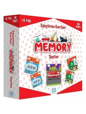Games Eşleştirme Kartları Taşıtlar 48 Kart 5038